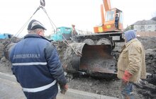 Фото 11: Ремонтні бригади ЛМКП «Львівводоканал» проводять заміну аварійної ділянки магістрального водопроводу «Винники-Довга»