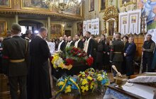 Фото 7: Львів попрощався з новітнім Героєм Романом Досяком
