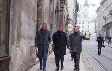 Фото 12: Мер Львова обговорив співпрацю з містами Німеччини з Державним секретарем Адлером Гюнтером