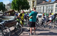 Фото 3: У Львові відзначили Всеукраїнський Велодень