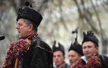 Фото 7: Колядники з Верховини у Львові показали справжні традиції, що живуть і зберігаються сотні років поміж Карпатськими горами