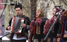 Фото 29: Колядники з Верховини у Львові показали справжні традиції, що живуть і зберігаються сотні років поміж Карпатськими горами