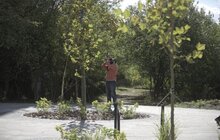 Фото 13: На пр. Червоної Калини облаштували новий громадський простір