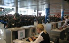 Фото 8: Тестування аеропорту «Львів»: 700 осіб пройшло увесь шлях від реєстрації до прибуття