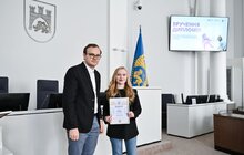 Фото 13: У Львівській мерії вручили дипломи стажувальникам-учасникам програми «Перший кар’єрний крок»