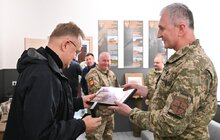 Фото 11: У Львові відкрили центр рекрутингу артилерії Збройних Сил України