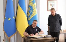 Фото 2: Командувач ВМС ЗСУ віцеадмірал Олексій Неїжпапа відвідав Львів