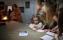 Фото 9: У Львові, на площі Ринок, відкрилась різдвяна пошта (фото/відео)