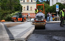 Фото 11: Вул. Винниченка асфальтують: на ділянці працює 10 одиниць спецтехніки, відкриють у найближчі дні