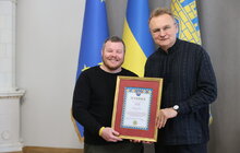 Фото 4: Мер Львова Андрій Садовий нагородив львівських театралів з нагоди Міжнародного дня театру