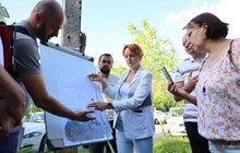 Фото 9: Малоголосківська: посадовці зустрілися з мешканцями на відкритому обговоренні питань району (відео)