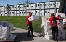 Фото 8: Модульне містечко на Сихові отримало генератор та 1400 спальних комплектів (відео)