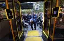 Фото 5: Водіїв та контролерів Львова навчали, як допомагати маломобільним людям користуватись громадським транспортом (відео)