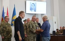Фото 8: Ще 30 львів’ян посмертно нагородили «Почесним знаком Святого Юрія» за оборону Незалежності України (фото)
