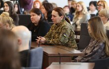 Фото 7: До Дня Національної гвардії у Львові 30 захисників посмертно нагородили «Почесним знаком Святого Юрія» (фото)