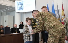 Фото 11: У Львові до Дня українського добровольця 35 захисників посмертно нагородили «Почесним знаком святого Юрія» (фото/відео)