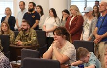 Фото 13: У мерії Львова посмертно нагородили львів'ян, які з 2014 року обороняли незалежність України