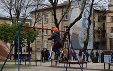 Фото 14: До 75 річниці проголошення незалежності Ізраїлю у Львові відкрили мурал «Атіква-Надія» (відео)