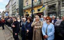 Фото 13: У Львові попрощалися з народним депутатом Степаном Кубівим
