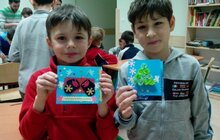 Фото 1: Львівські діти привітали учасників АТО та побажали воїнам не падати духом і повертатись живими
