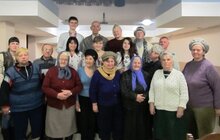 Фото 4: Львів’яни літнього віку провели Святвечір у колі друзів
