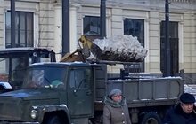 Фото 12: «Впродовж дня робота з прибирання міста від снігу буде продовжуватися», — Ірина Маруняк
