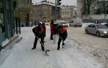 Фото 137: Зранку працювало 93 одиниці снігоочисної техніки
