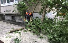 Фото 34: «До прибирання міста було задіяно сьогодні 1694 працівники комунальних підприємств і 72 одиниці техніки», - І. Маруняк