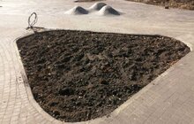 Фото 3: На вул. Панча тривають роботи із облаштування громадського простору та озера
