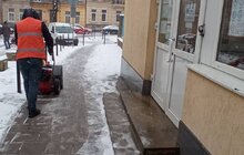 Фото 86: Впродовж дня снігоприбиральна техніка працюватиме в робочому режимі