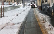 Фото 44: Минулої ночі в місті працювало 95 одиниць техніки, для посипання доріг використано 492 м3 піскосуміші