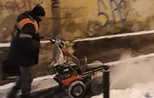 Фото 42: Комунальні служби працюють у посиленому режимі, задля прибирання міста від снігу
