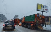 Фото 76: Комунальні служби працюють у посиленому режимі, задля прибирання міста від снігу