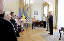 Фото 1: “Дякуємо за справжнього Захисника” - у Львові вручили подяки рідним захисників 24-ї бригади, які захищають Україну