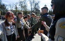 Фото 10: Юнаки та юначки, новацтво та пташата: у Львові відзначили 113-ту річницю Пласту