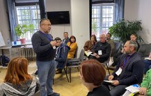 Фото 1: Бізнес для військових та їхніх сімей: у Центрі підтримки підприємництва триває навчання