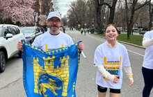 Фото 2: 12-річна українка Яна Степаненко пробігла дистанцію на найпрестижнішому світовому марафоні (відео)