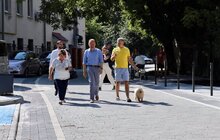 Фото 13: Ремонт вулиці Підрічної завершують, поруч облаштують сквер