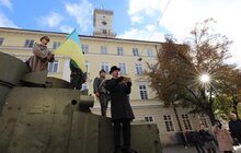Фото 15: На площі Ринок зачитали відозву про проголошення ЗУНР до 102-ї річниці Листопадового чину