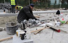 Фото 14: На вул. Пекарській тривають масштабні ремонтні роботи: повністю реконструкція вулиці завершиться наступного року