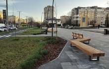 Фото 1: У Львові завершили облаштування громадського простору біля 4-ої поліклініки