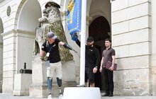Фото 20: На День міста у центрі Львова замайоріли прапори військових та оборонних сил України (фото/відео)