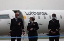 Фото 9: Авіакомпанія Lufthansa здійснила перший прямий регулярний рейс з Франкфурта до Львова