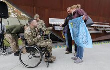 Фото 24: На Меморіалі пам’яті Героїв Небесної Сотні відбулось урочисте підняття Прапора України