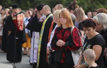 Фото 11: У Львові урочисто підняли прапор України над Меморіалом пам’яті Героїв Небесної Сотні