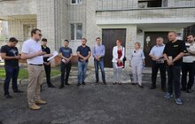 Фото 11: Встановити піч за 4 години: у Львові показали, як безпечно облаштувати пункт обігріву в укриттях (відео)