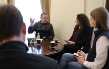Фото 5: Мер Львова Андрій Садовий зустрівся з Манал Фоуані