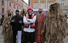 Фото 9: KALUSH ORCHESTRA виступив у центрі Львова та розповів про підготовку до «Євробачення»