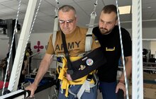 Фото 2: У центрі UNBROKEN 51-річному ветерану допомагають відновитись після важкої черепно-мозкової травми