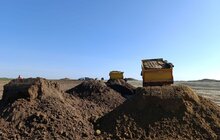 Фото 1: Грибовицький полігон накривають ґрунтом